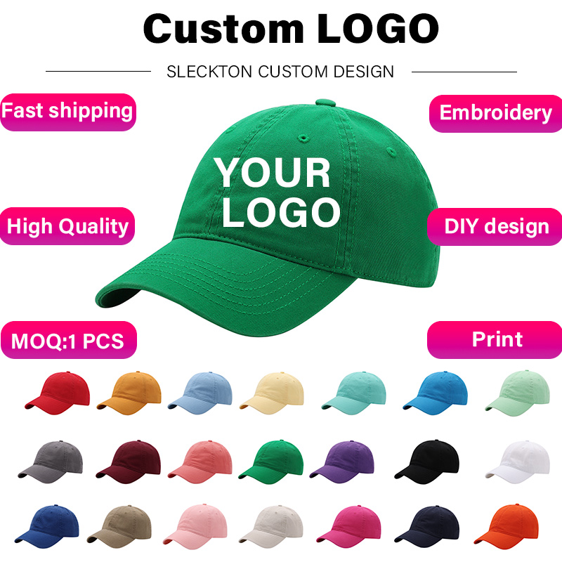 Women Fashion Logo Design - SLECKTON бейсболка на заказ, модные солнцезащитные