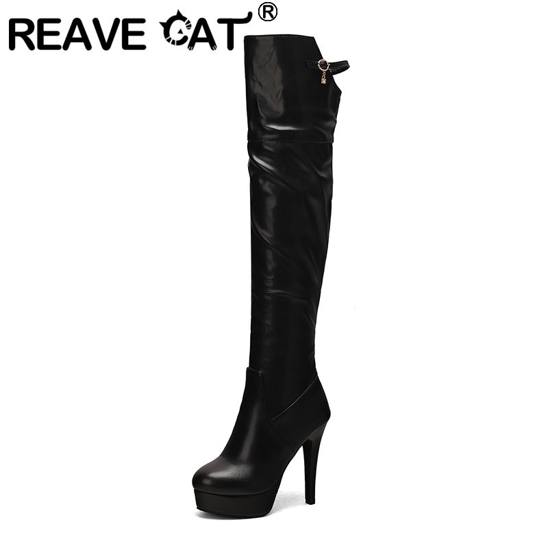Women Fashion Over 50 - REAVE CAT 2026 Сексуальные ботфорты с