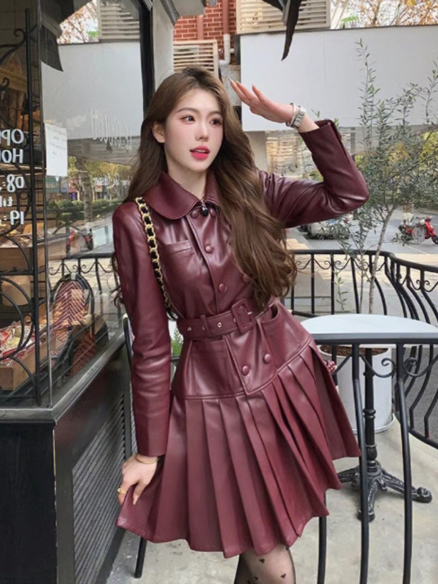 Women'S Fashion Trends Autumn 2025 - 2025 новое модное платье из искусственной