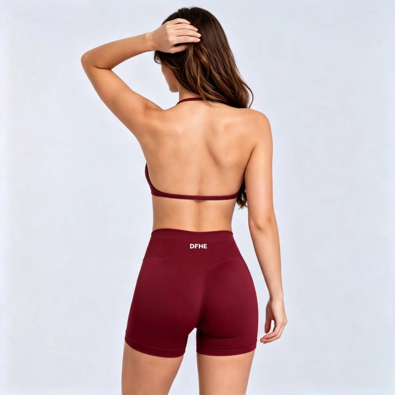 Women'S Fashion Leggings - Женские шорты DFHE с высокой талией