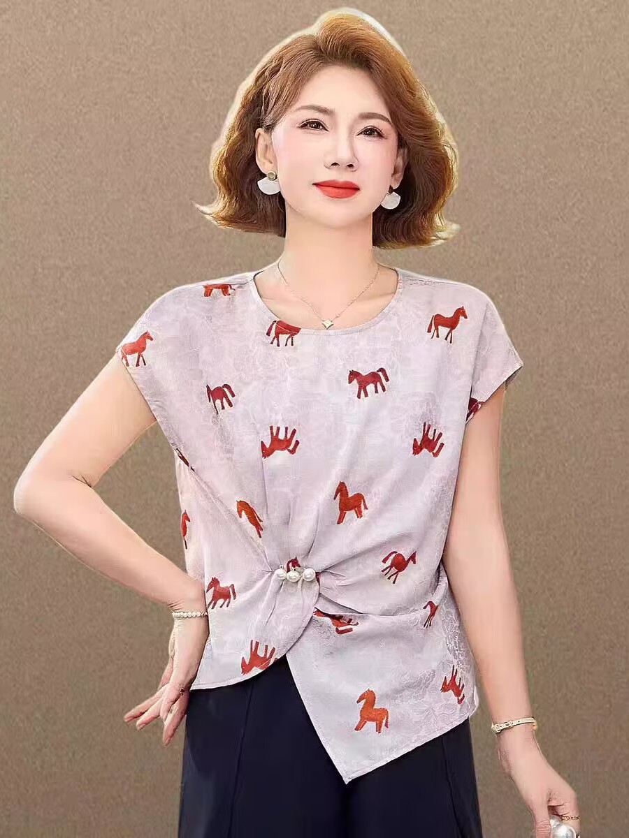 Women Fashion Over 50 - Новый модный летний комплект для мам