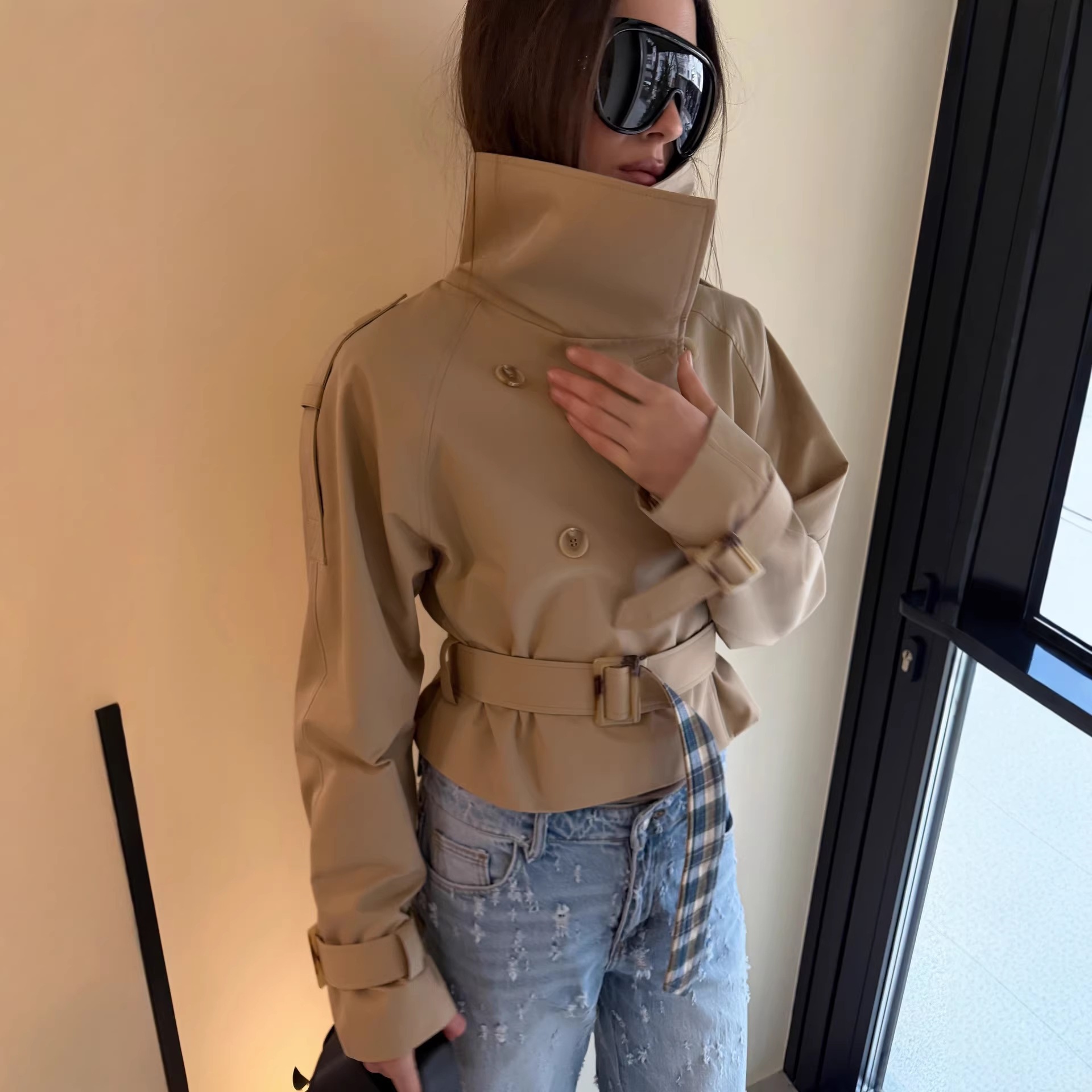 Весенний женский короткий трен – обзор и цена Women'S Fashion Utility Jacket