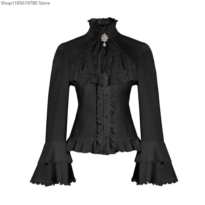 Лолита-блузка с кружевом, рюша – обзор и цена Belted Shirt Dress