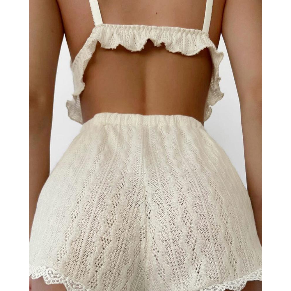 Комплект Cmi с кружевной отдел – обзор и цена Lace Trim Cami