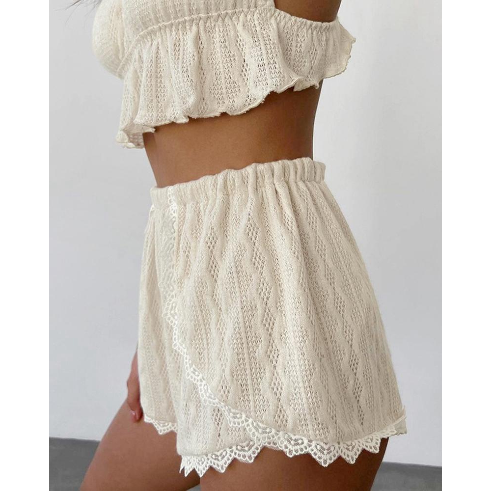 Комплект Cmi с кружевной отдел – обзор и цена Lace Trim Cami