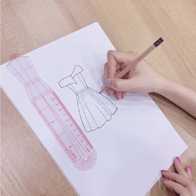 Женская модная линейка для рис – обзор и цена Women Fashion Figure Template