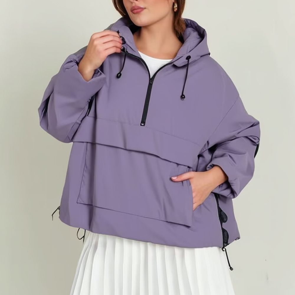 Летняя женская ветровка с капю – обзор и цена Women'S Fashion Utility Jacket