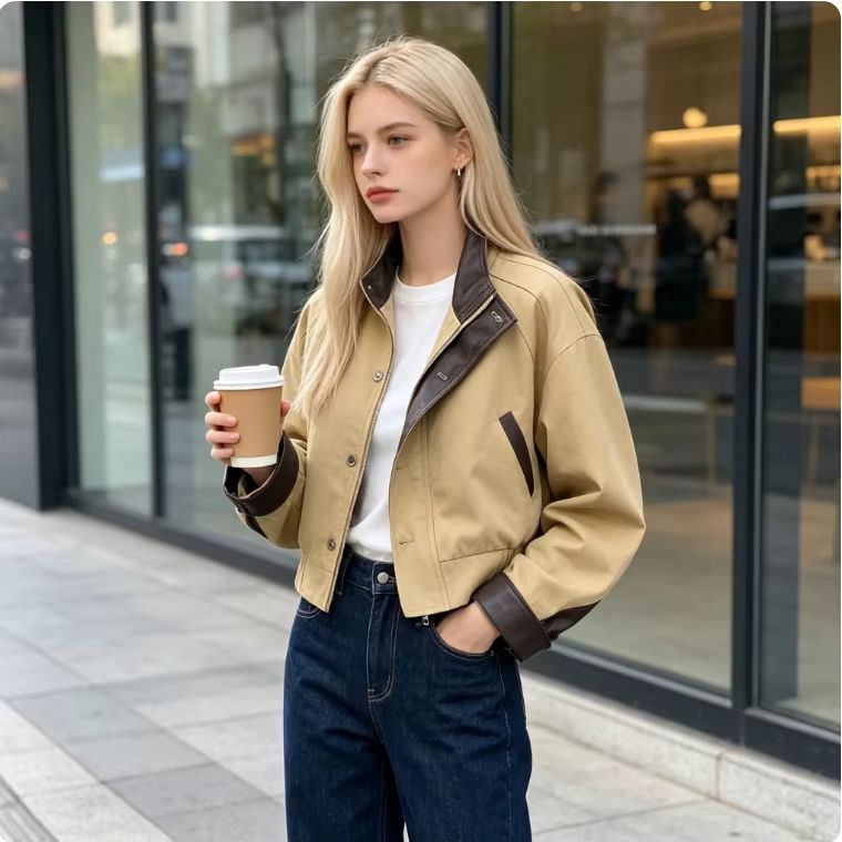 Женская куртка в стиле «контра – обзор и цена Women'S Fashion Utility Jacket